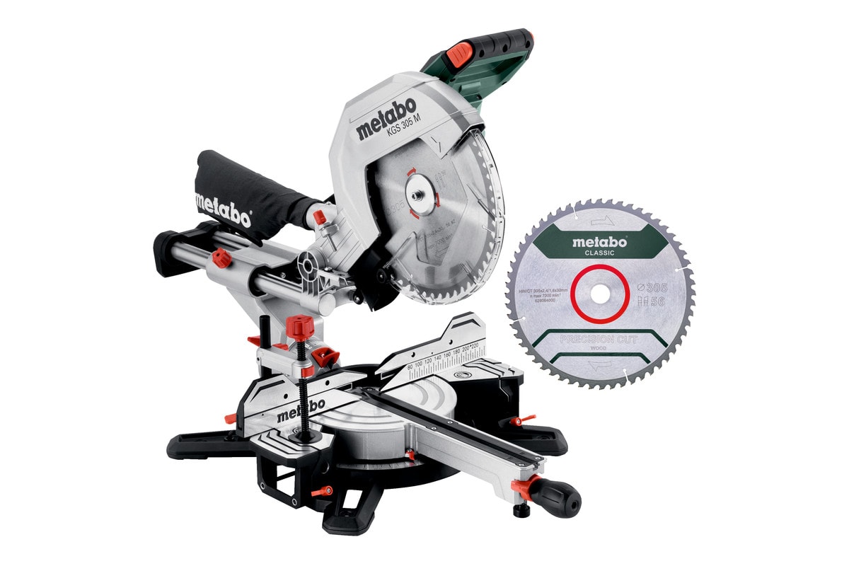 Metabo kap- og geringsav KGS 305 M Set