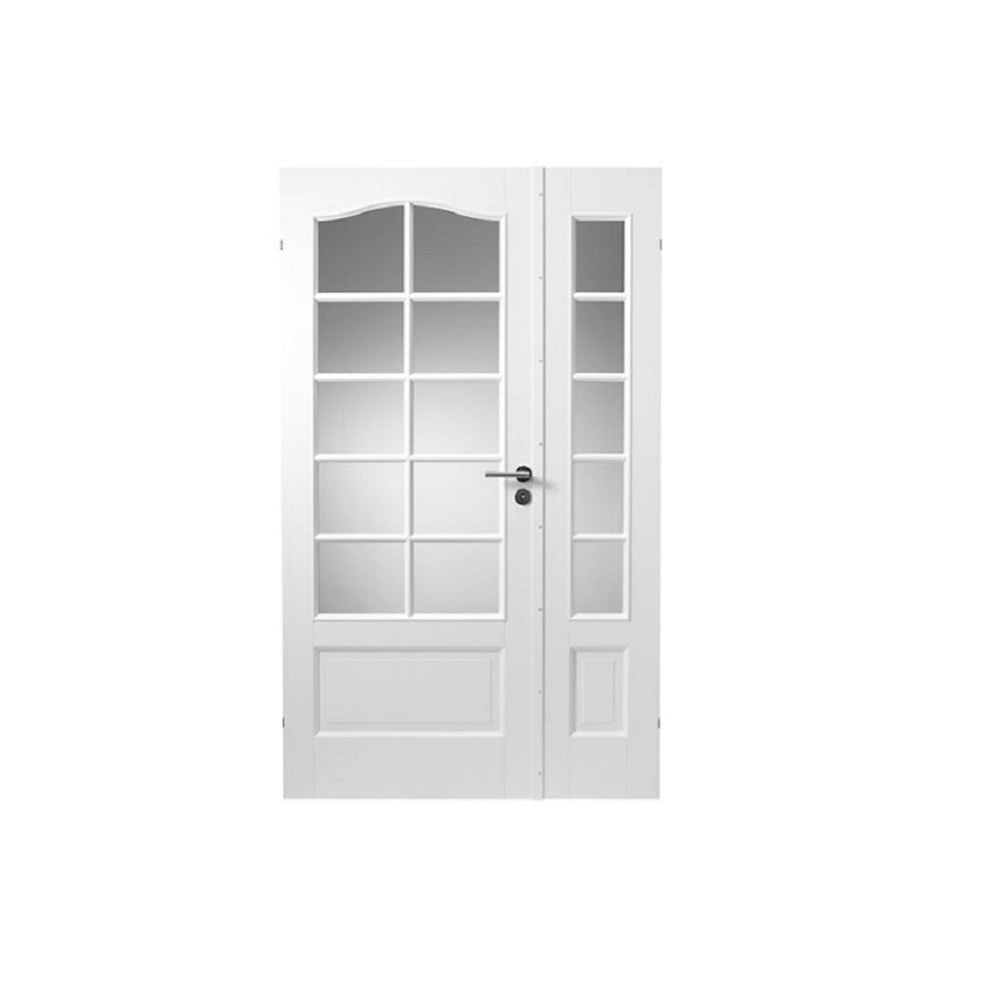 Swedoor Craft SP10B+SP5TB, 40 mm massiv hvid fyldningsdør 62,5+39,8x204 cm(11x21)