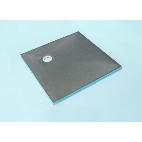 Wedi Fundo Primo gulvelement, decentralt afløb 1000 x 1000 x 40 mm