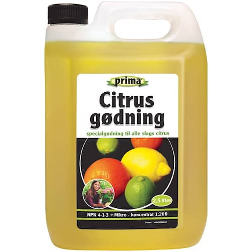 Prima Citrus gødning 2,5L