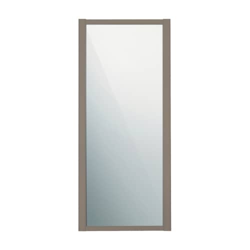 Lundbergs Nordic skydelåge i grå med spejl 610 x 2301 mm
