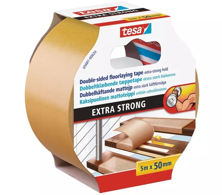 Tesa tæppetape Ekstra stærk 25 m x 50 mm
