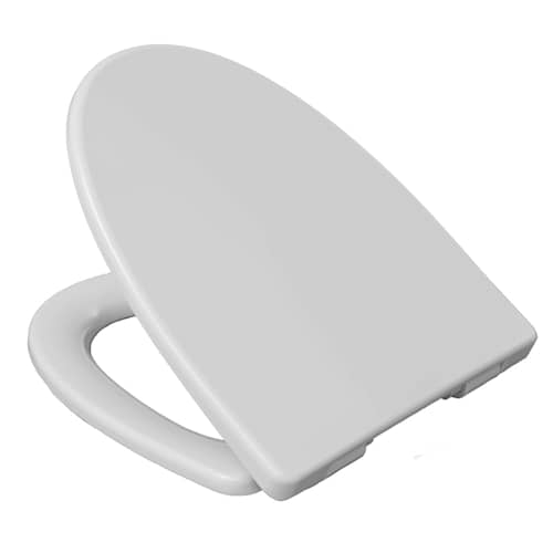 Toiletsæde hvid med softclose og quick-release, passer til Ifö Cera