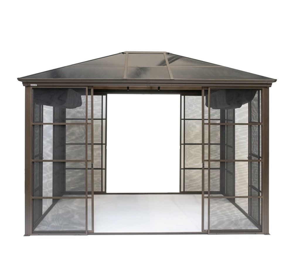 Sojag Castel 10x12 havepavillon i bronze 298 x 362 x 283 cm