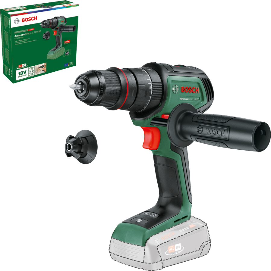 Bosch DIY Akkuslagboremaskine Adv 18V-80 2,5Ah