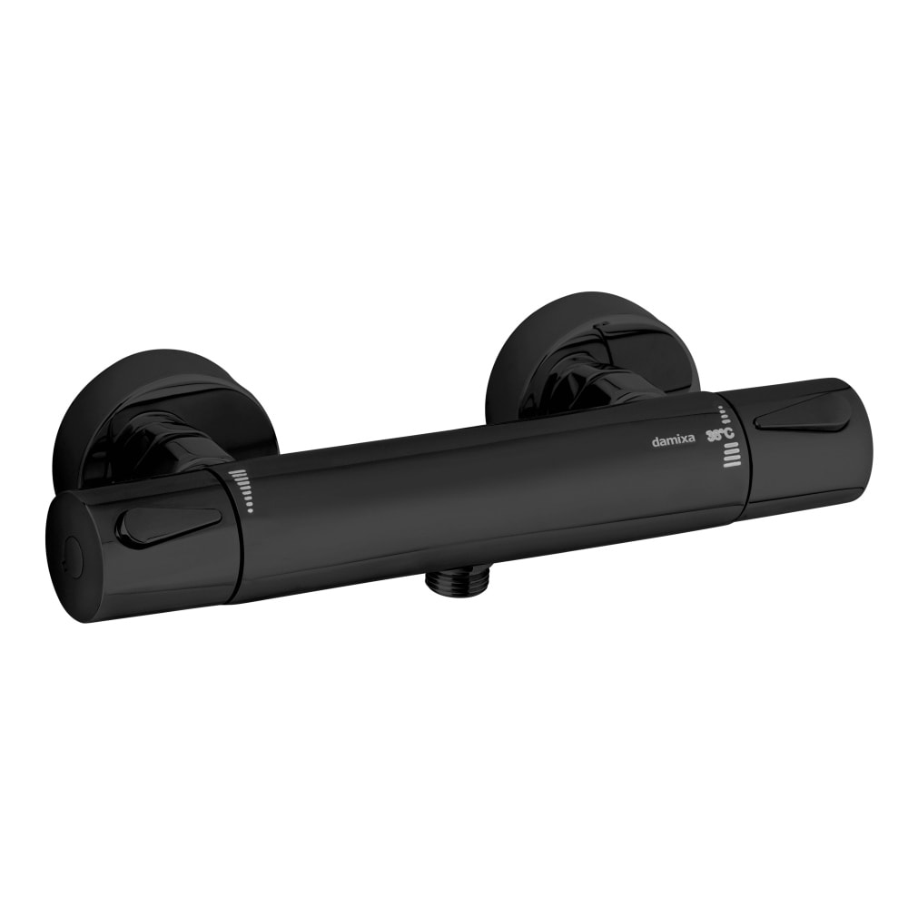 Damixa Silhouet termostatarmatur i matsort til brus