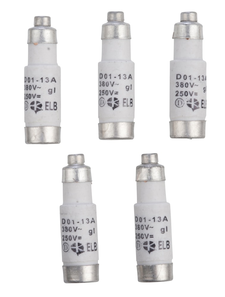 Sikring Neozed D02 13A 5 stk.