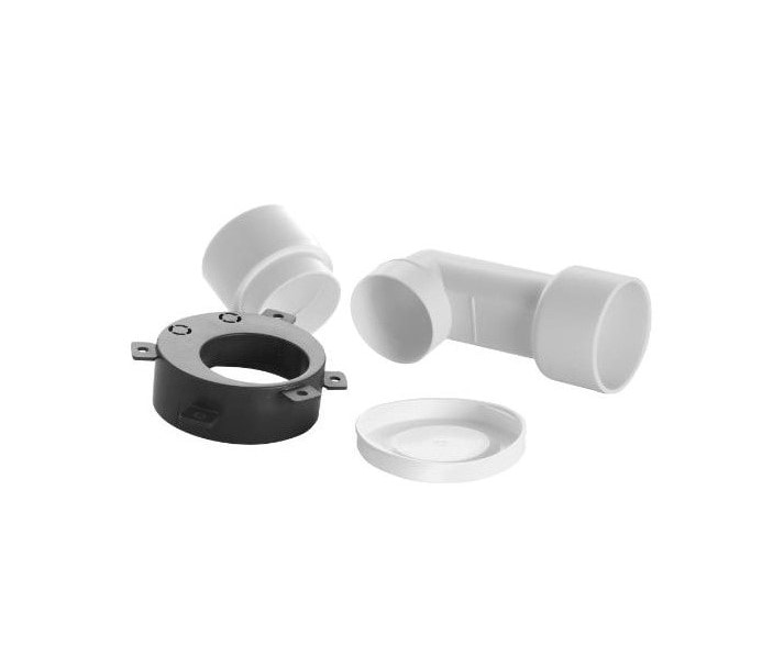 Nilfisk indbygningsboks med bøjning og muffe42000230 til sugekontakt