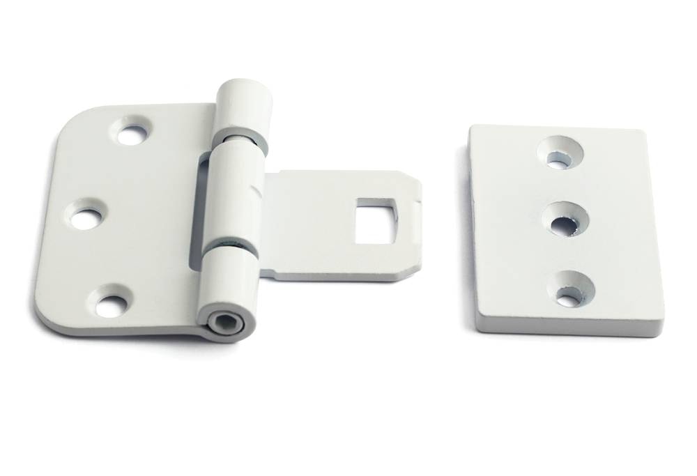 Habo indstikshængsel symmetrisk hvid