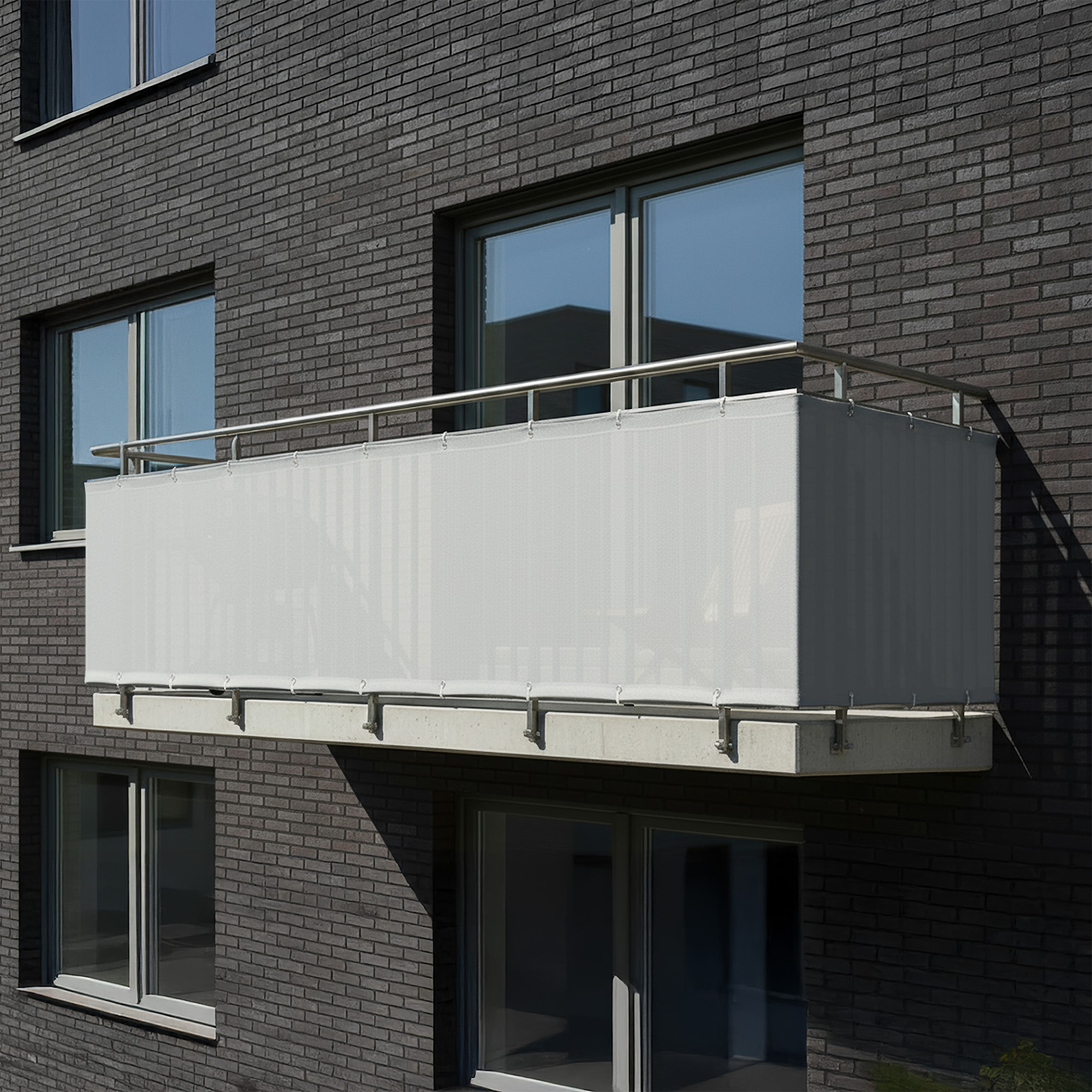 Hortus altanafskærmning grå 0,8 x 10 meter