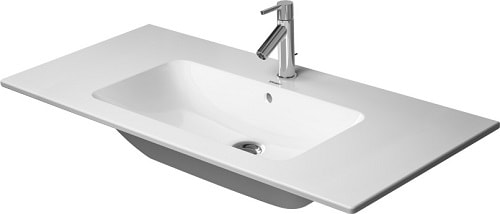 Duravit ME Starck vask med hanehul 103 cm.Til L-Cube vaskeskab