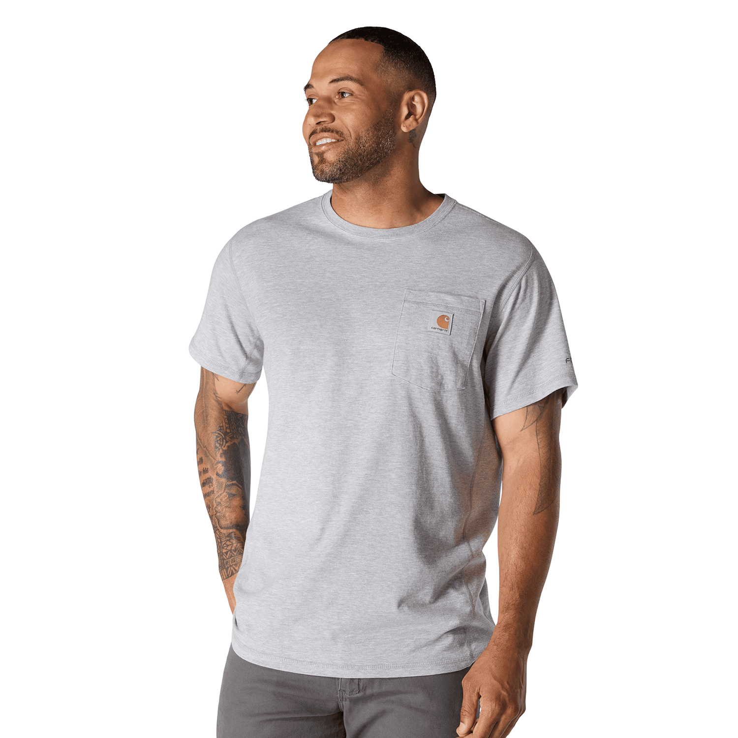Carhartt Carhartt Force™ Relaxed T-Shirt Men Heather Gray 2XL