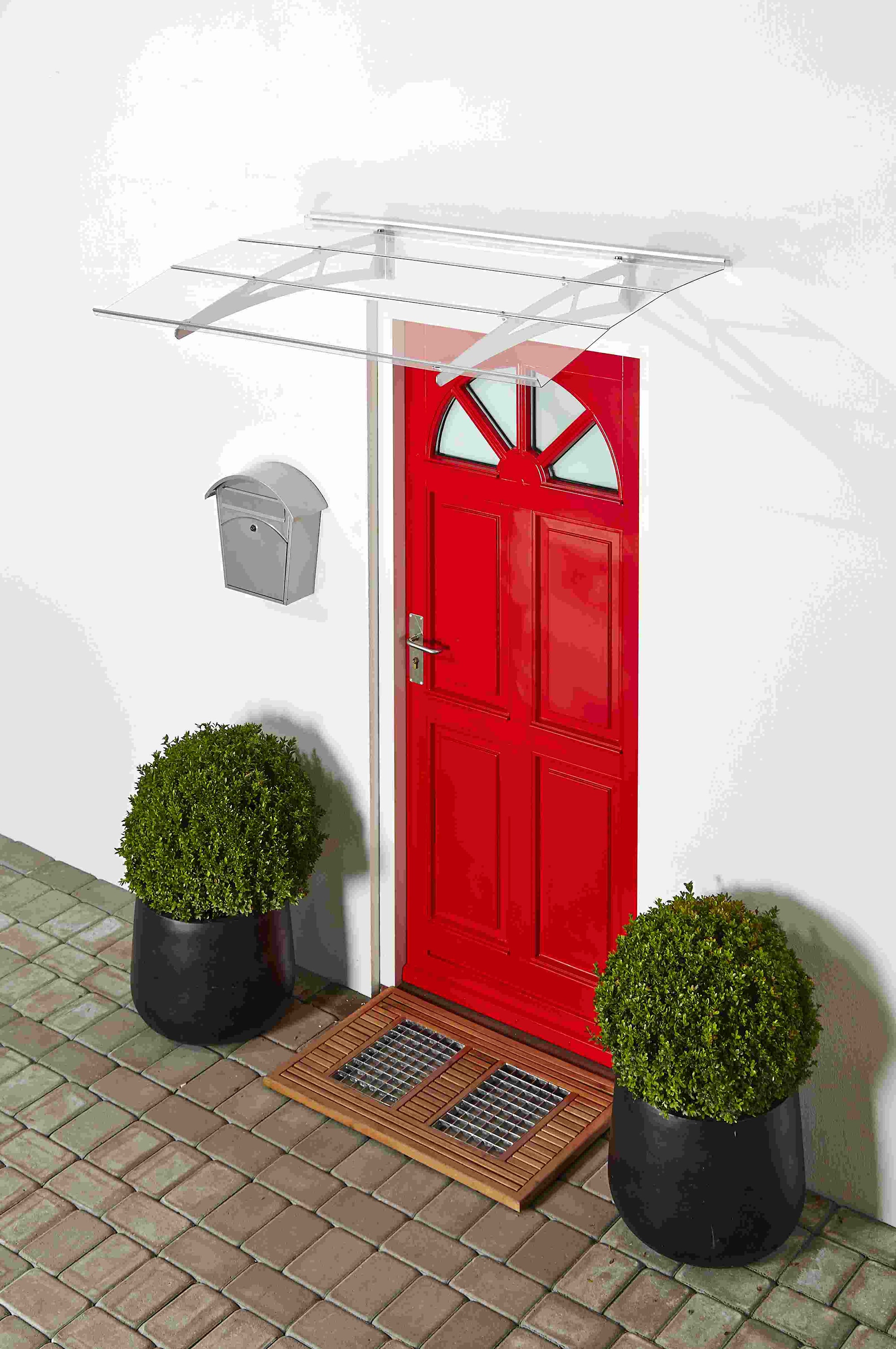 Superroof Madrid 1400 udhæng rustfri stål 1400 x 900 mm