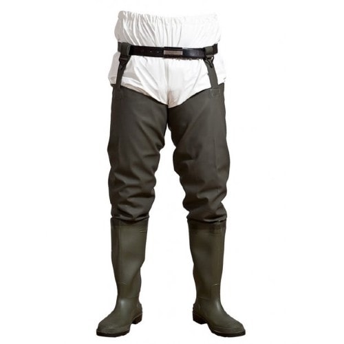 Elka skridtstøvle i PVC/polyester 600 gram. Størrelse 39 Fv. 001 Oliven