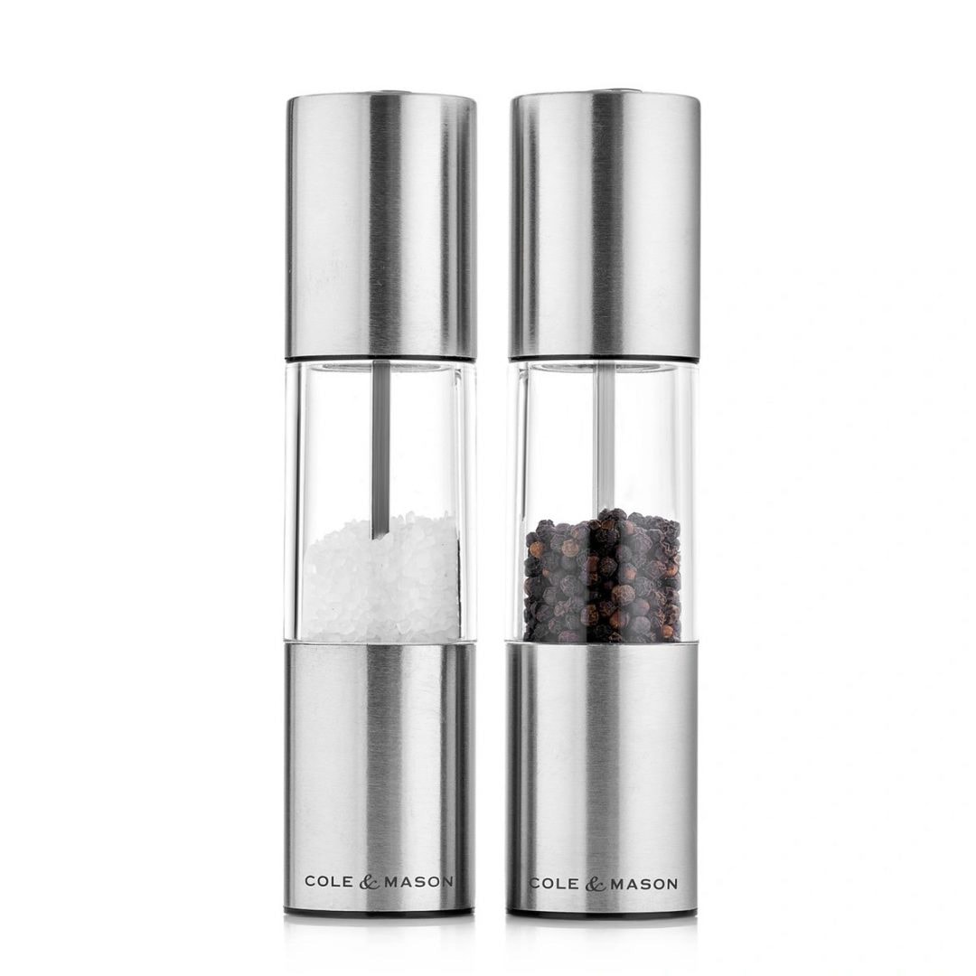 Cole & Mason Oslo kværnsæt i klar/sølv