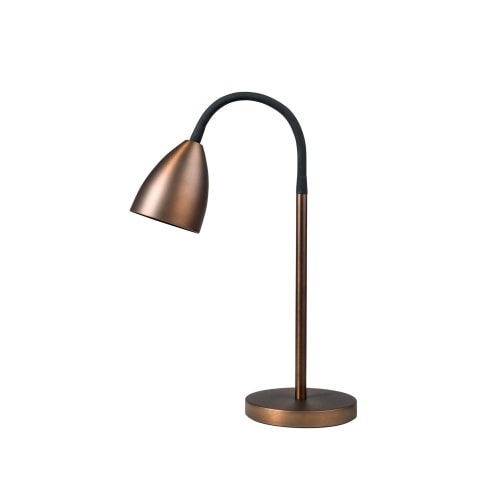Belid Trotsig LED bordlampe i oxidgrå H 46 cm Ø15,4 cm GU10