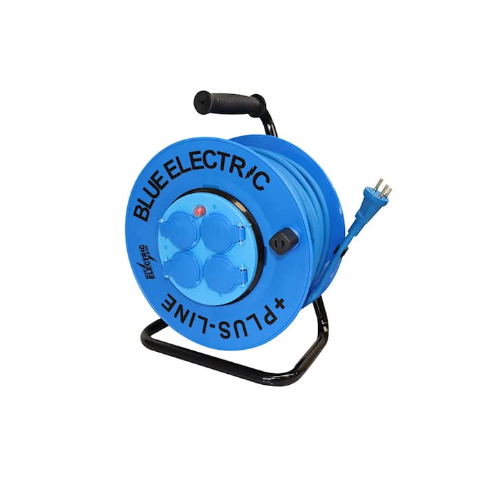 Blue Electric +PlusLine kabeltromle