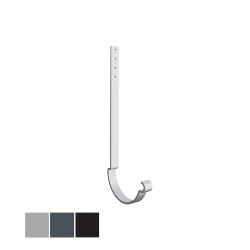 Lindab Rainline KFL35 rendejern i stålmetallic 125 x 330 mm | Galvaniseret