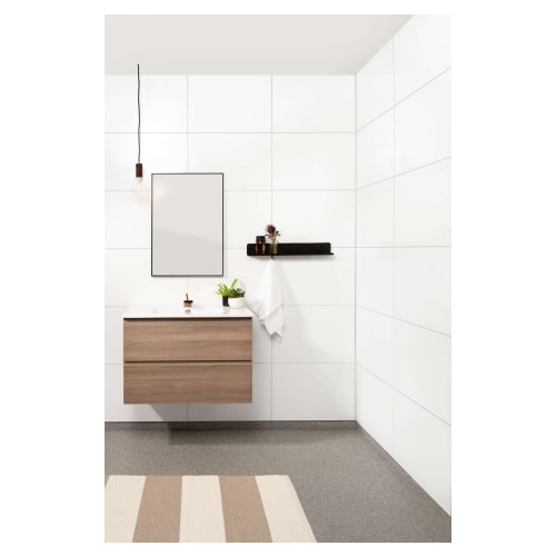 Fibo vådrumspanel Fortissimo 3091-F01 HG Denver White 11x620x2400 mm 2 stk.