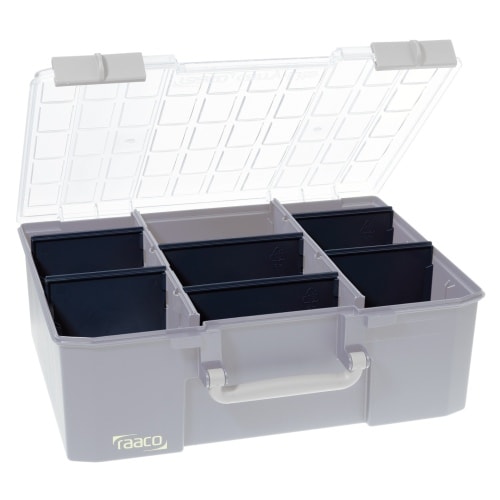 Raaco skillevæg til CarryLite 2 x Medium + 2 x Small