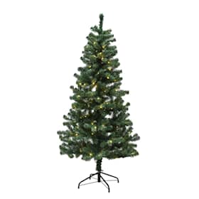 Nordic Winter Alex juletræ med LED lys PVC Klasse B, 170 x 90 cm