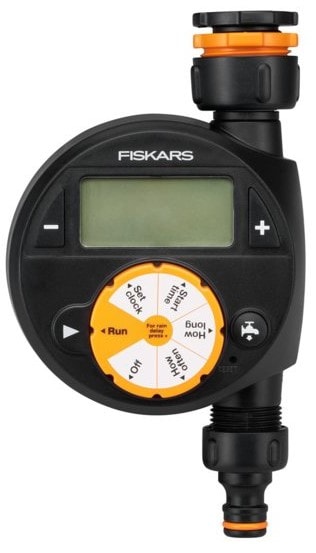 Fiskars Comfort vandings-timer med enkelt udgang