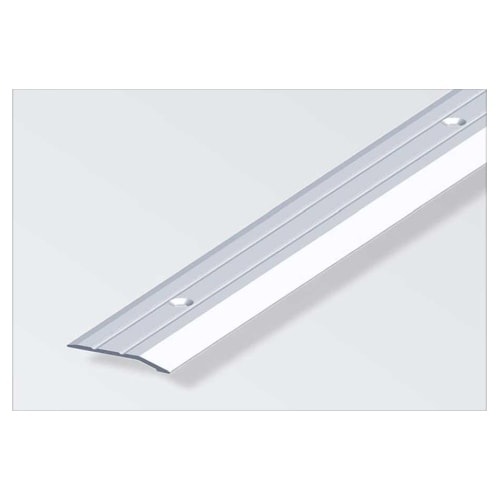 Alfer afslutningsprofil 30 x 5 mm alueloxeret centrerede huller 1 meter