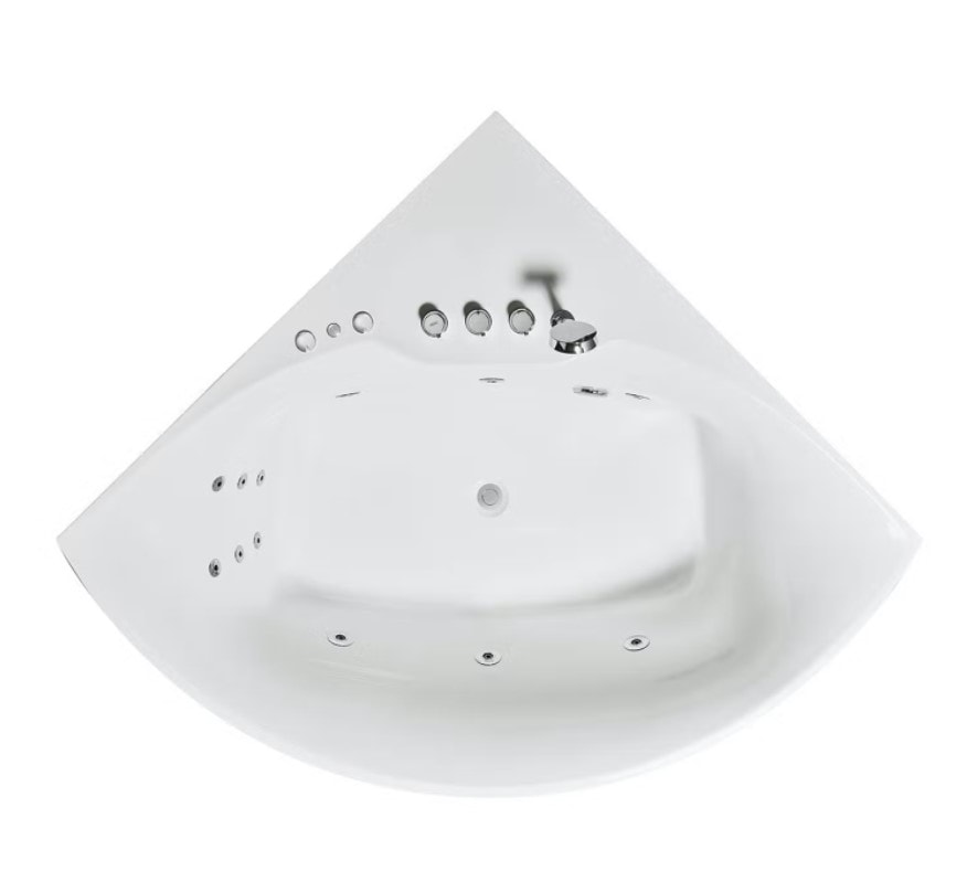 Bathlife Rofylld 140 Premium spabad med front, gavl og armatur