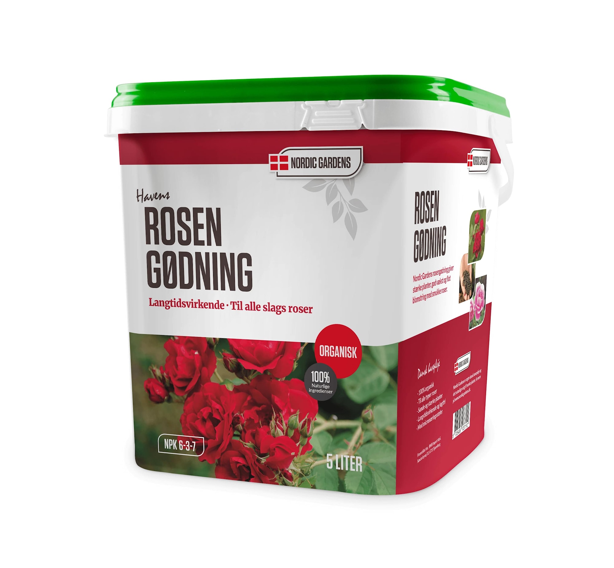 Nordic Gardens rosengødning 5 liter