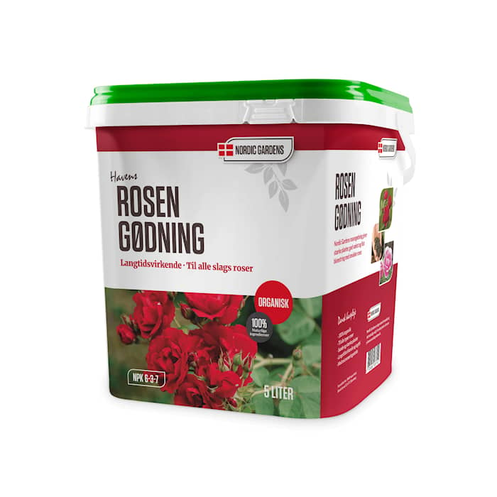 Nordic Gardens rosengødning 5 liter