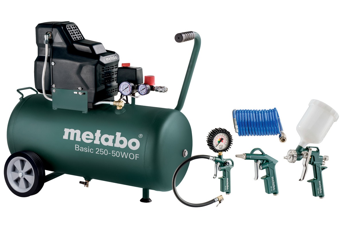 Metabo kompressor Basic 250-50 W OF sæt 1-fas