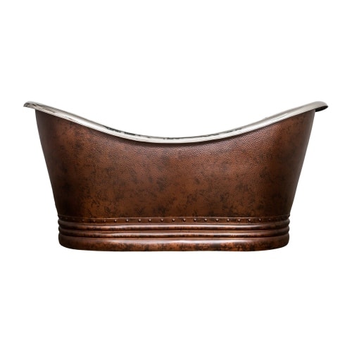 GemLook Bateau Bronze badekar i kobber 167 x 81 x 78 cm