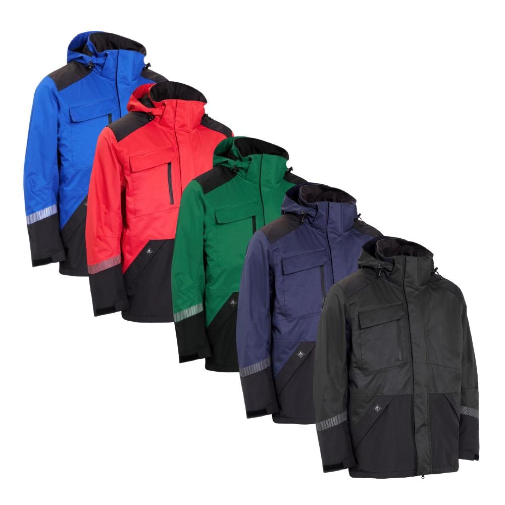 Elka Working Xtreme Stretch jakke blå og sort str. 5XL