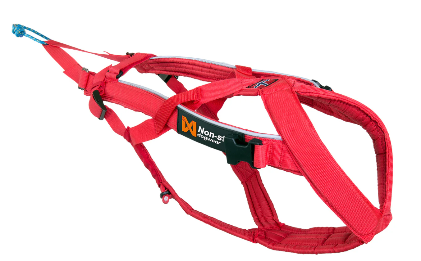 Non-Stop Dogwear Combined harness Red 9