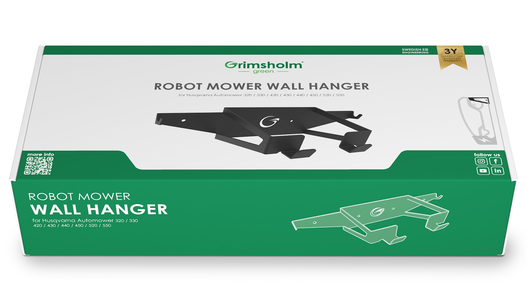 Grimsholm Vægophæng til Husqvarna Automower
