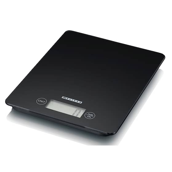 Melissa elektronisk køkkenvægt sort op til 5 kg