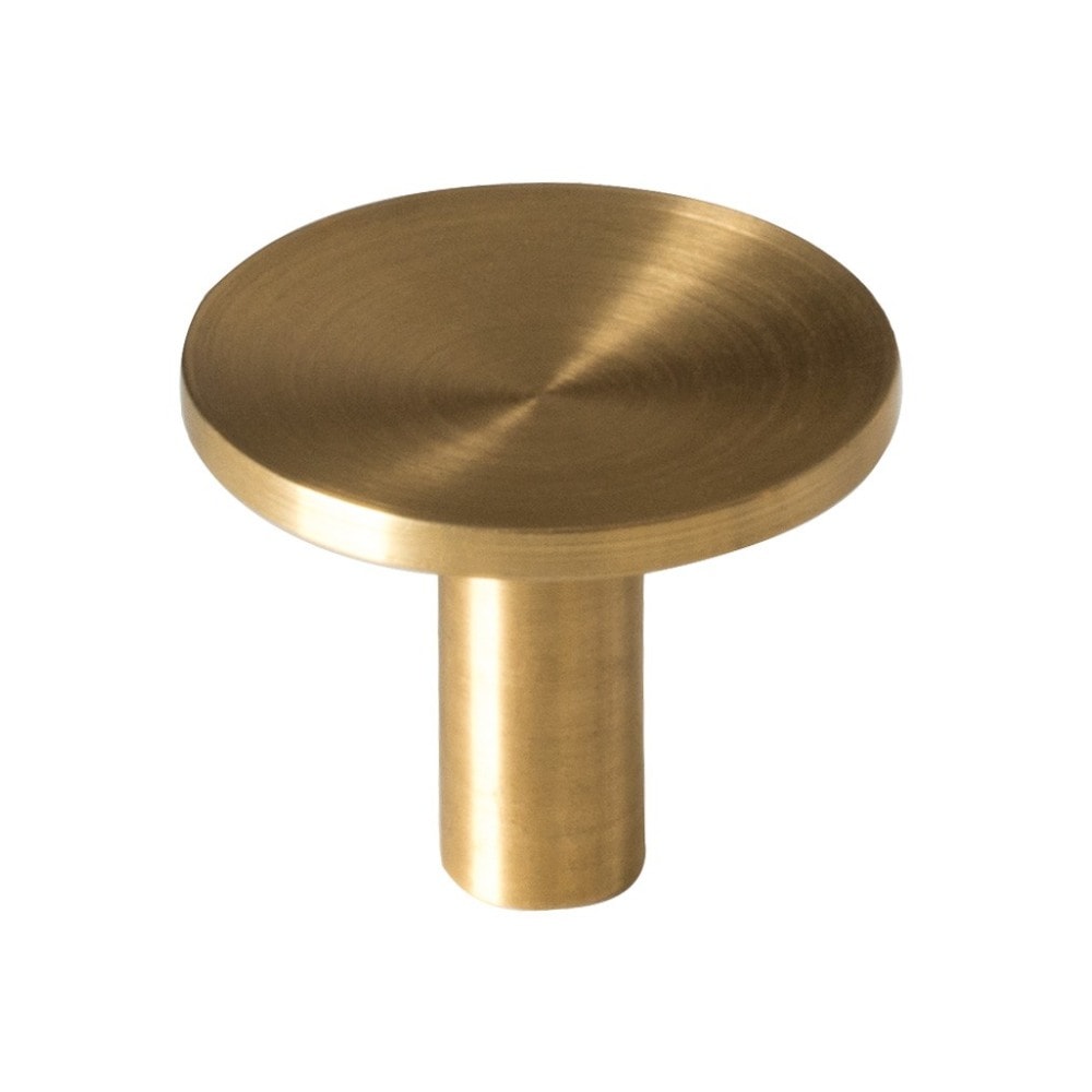 Beslag Design Sture-28 knop børstet messing