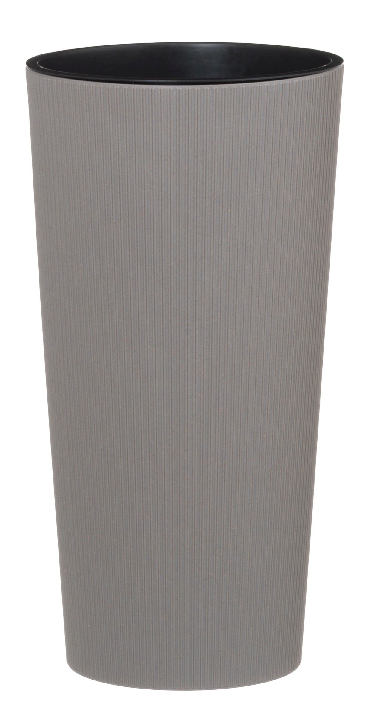 4Living Lilia Eco blomsterkrukke lys grå 30 x 30 x 57 cm