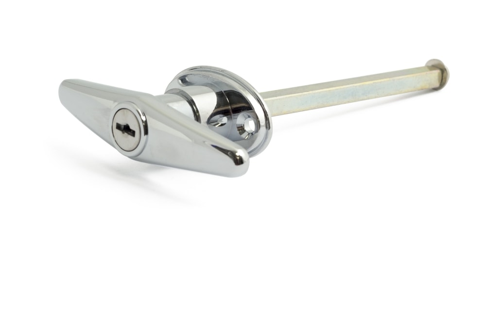 Habo 220 garageportgreb krom