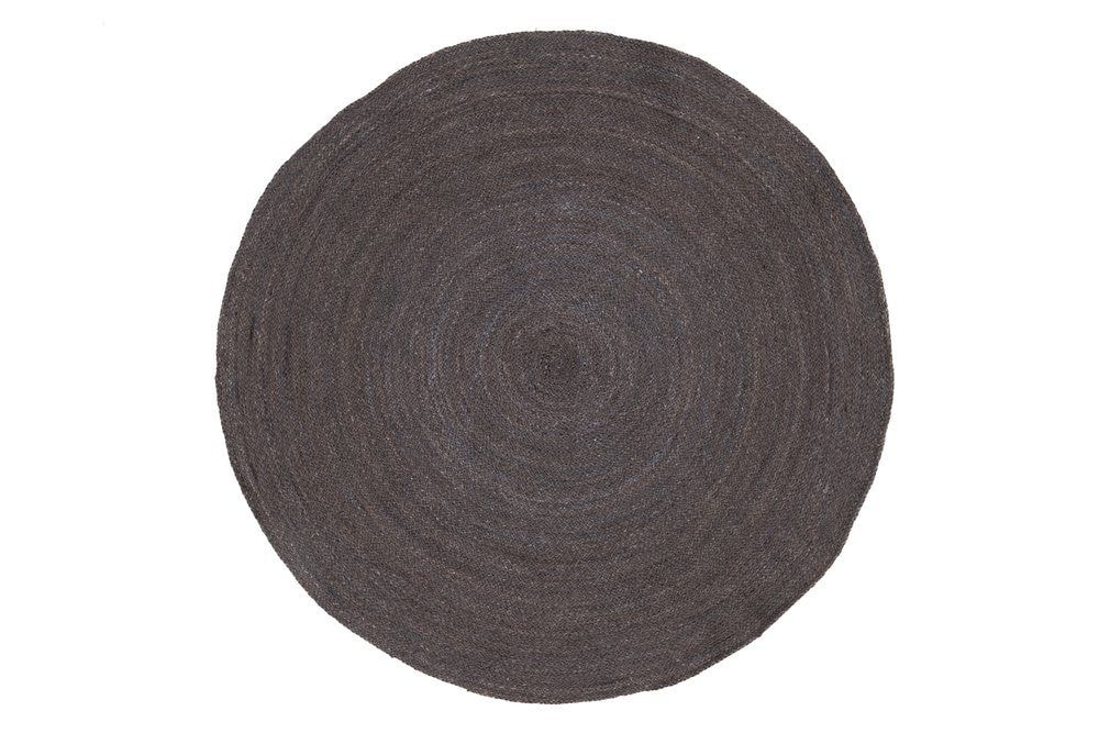 Fanni K Rauha gulvtæppe i antracit Ø150 cm