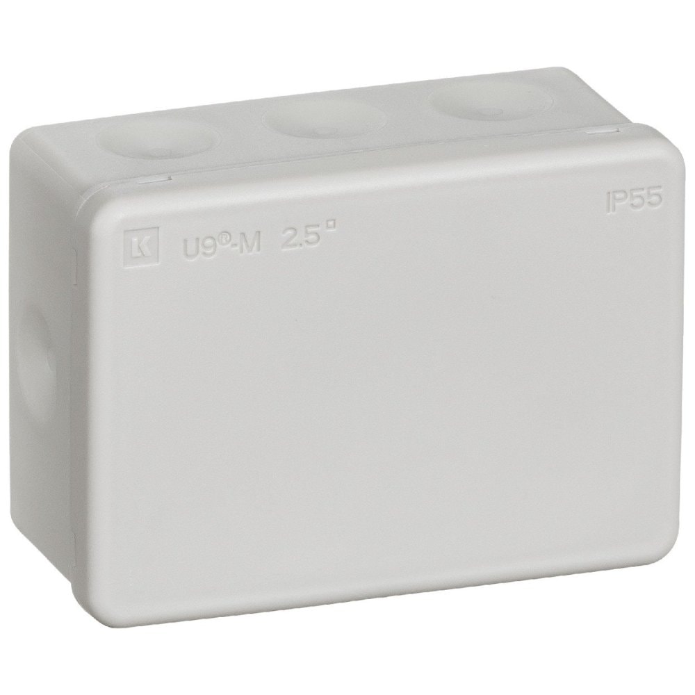 LK membrandåse type U9 lysegrå M 2.5 mm2