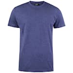Clique T-Shirt Mænd Navy Melange