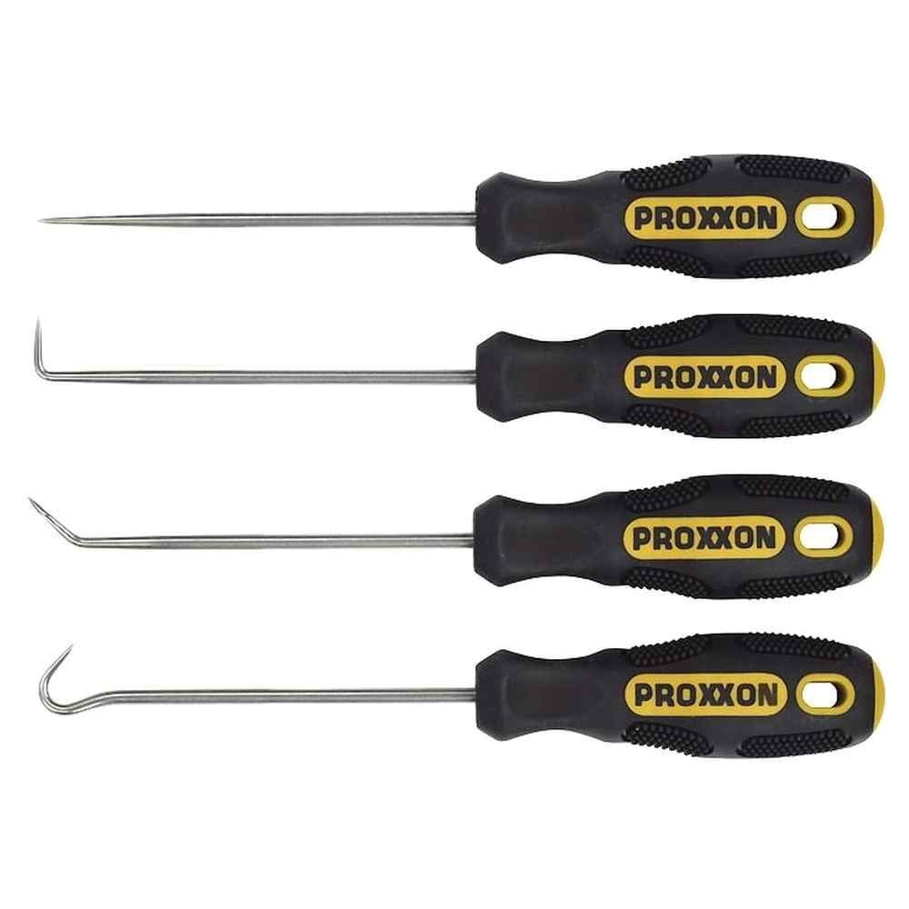 Proxxon Micro krogsæt med flex-Dot håndtag 4 dele