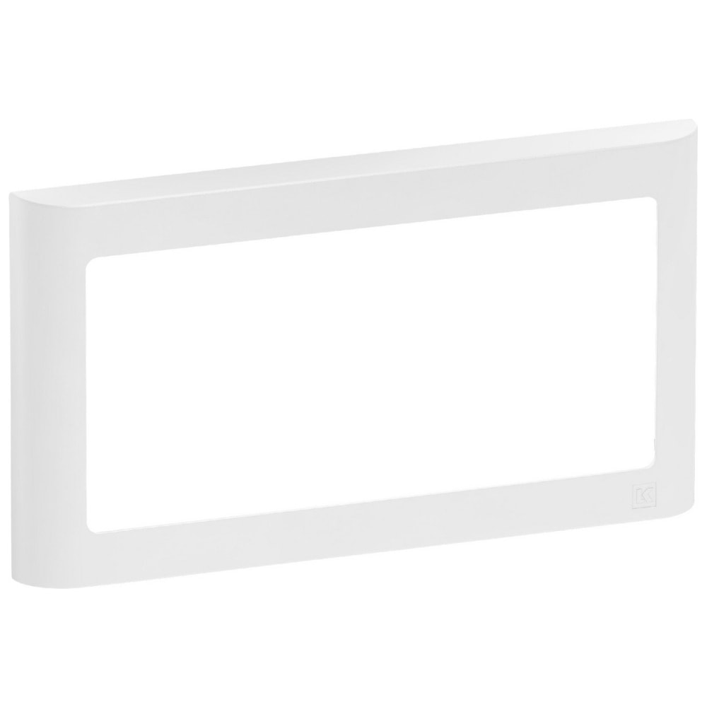 LK Fuga Soft designramme hvid 2 modul indsats