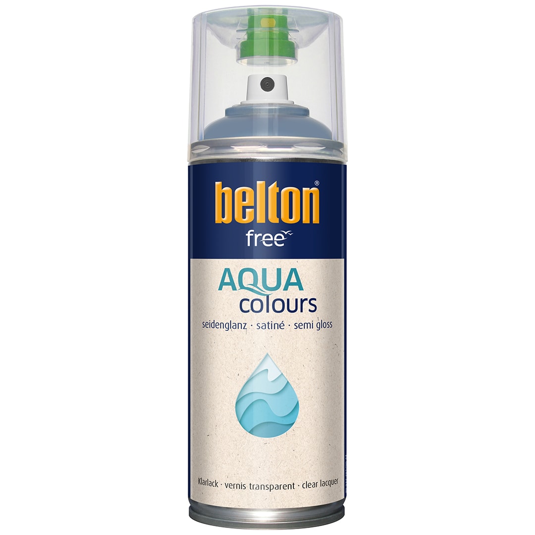 Belton Free semi gloss farvespray RAL 9005 dyb sort 400 ml