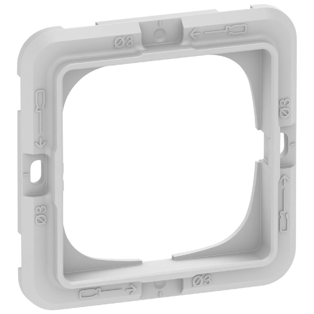 LK Fuga teknisk monteringsramme designrammer 1 modul