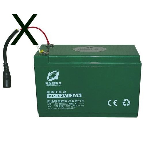 Ryom batteri 12V 8 Ah til elsprøjte