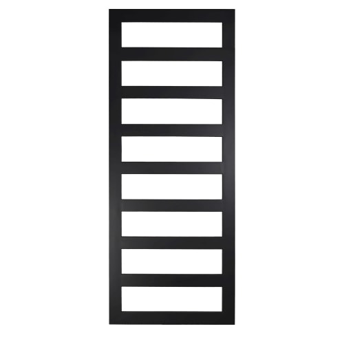 Kriss Sigma håndklædetørrer i sort 1500 x 600 mm Centermål 50 mm