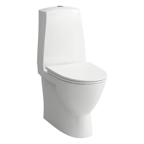Laufen Pro N toilet med skjult P-lås gulvstående