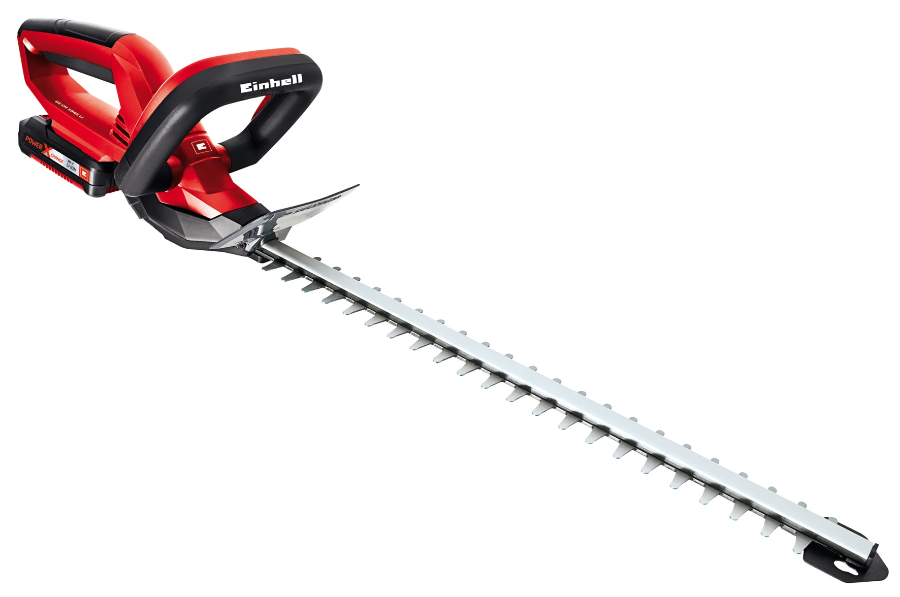 Einhell GE-CH 1846 18V Li hækkeklipper 46 cm med 1 x 2,0 Ah batteri og lader